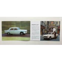 Peugeot 404 1972 Peugeot 404 Automatique - Folder Brochure