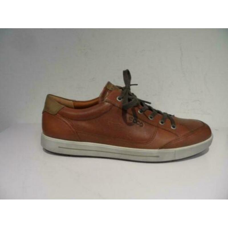 Cognac leren Ecco schoenen 42