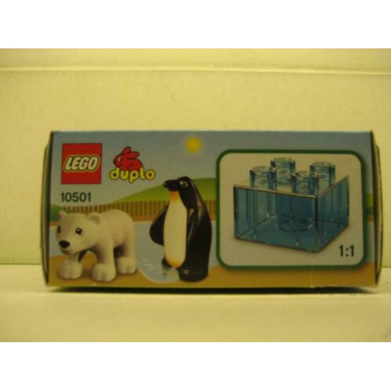 Lego doos 10501 -38 pooldieren nieuw in gesealde doos