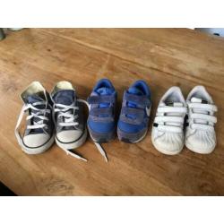 Stoere Adidas (26), Nike (26) en Converse (25)