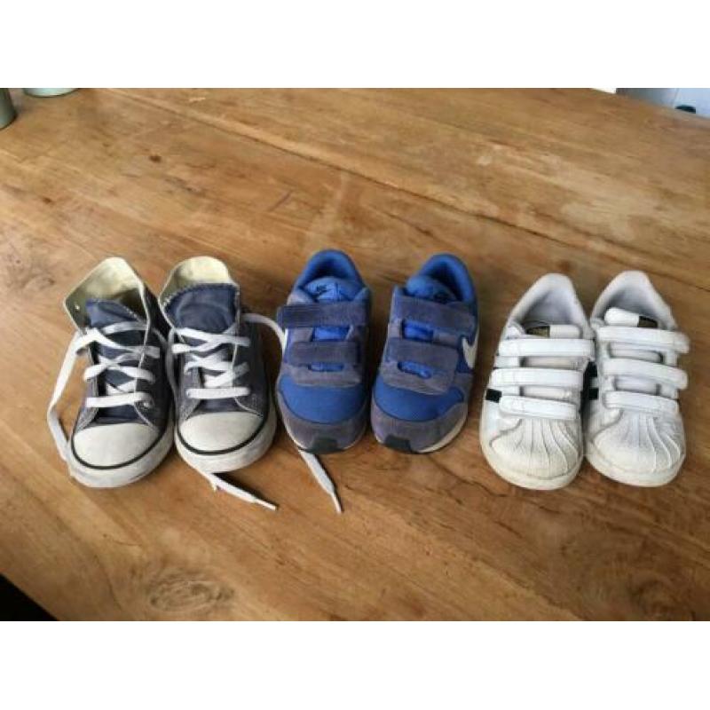 Stoere Adidas (26), Nike (26) en Converse (25)