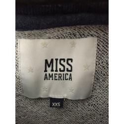 Miss America donkerblauw trui maat XXS