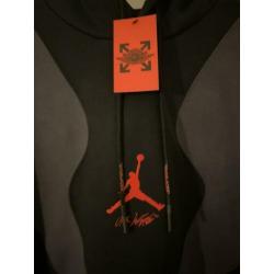 Jordan X OFF WHITE hoodie maat L