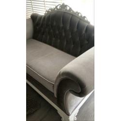 Chesterfield banken 3 en 2 zits + fauteuil