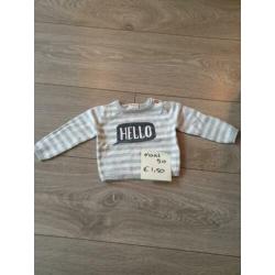 Baby jongens kleding maat 50/74