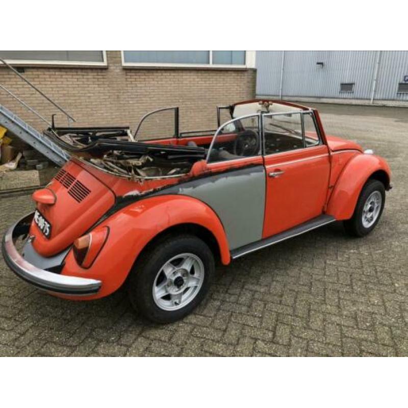 Kever Cabriolet 1302 BJ 1971 Originele Kleur is Wit