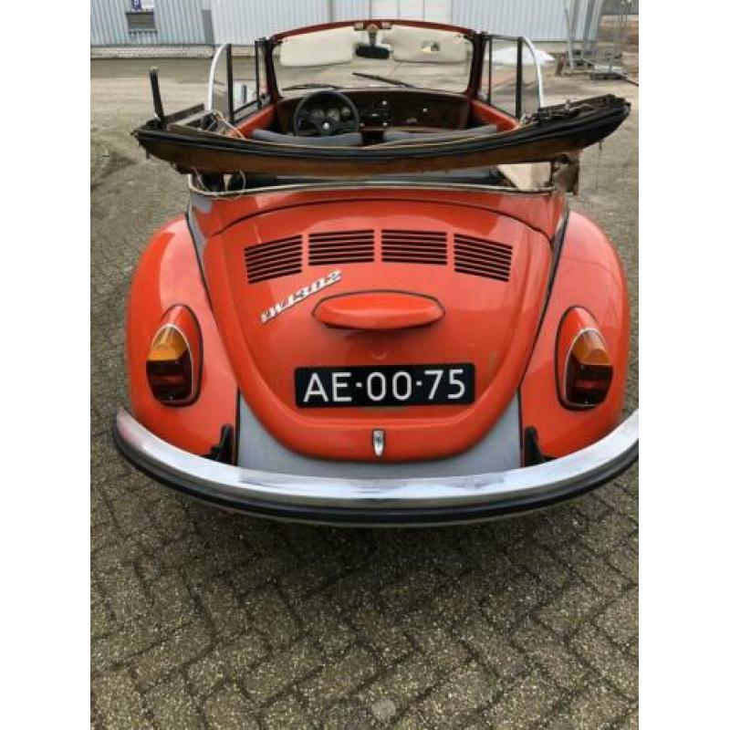 Kever Cabriolet 1302 BJ 1971 Originele Kleur is Wit