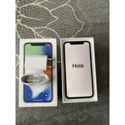 Iphone X 64 GB Silver/wit