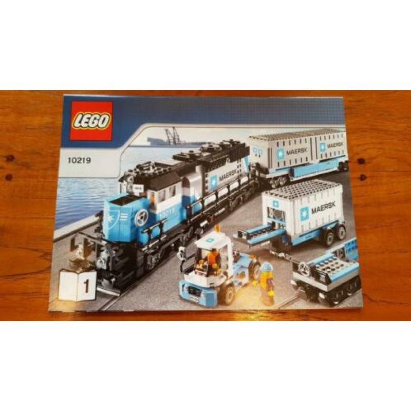 Lego trein 10219 de maersk locomotief incl. motor