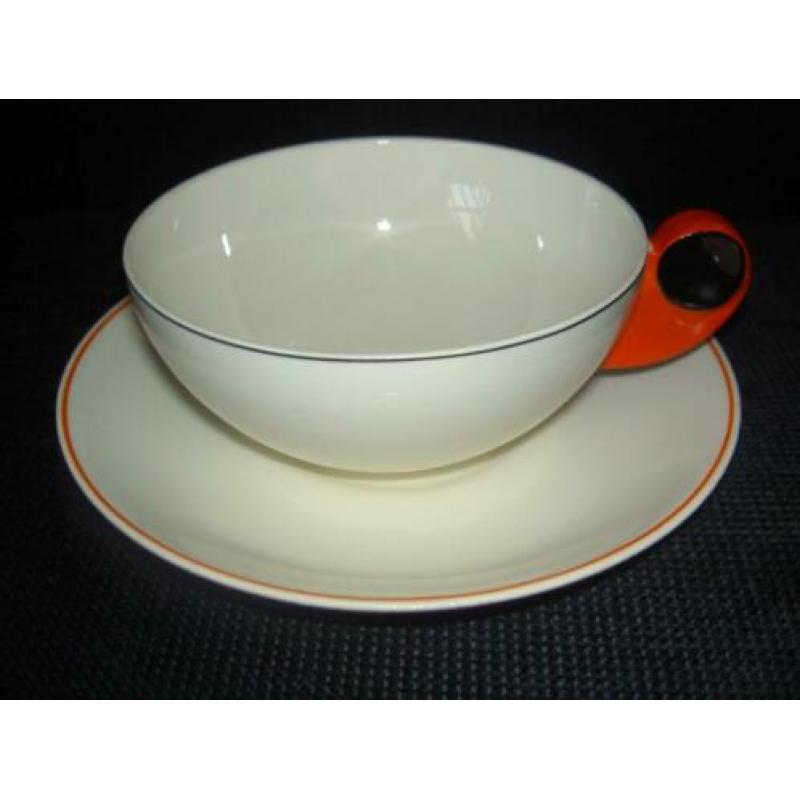 Hema Art Deco Strand servies van Bellefroid voor Regout