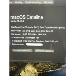 MacBook Pro 13” Retina 08-2019 13 Laadcycli Garantie