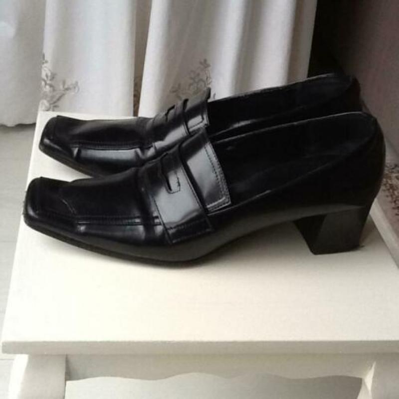 MANFIELD Prachtige Laklederen Pumps/Hakken