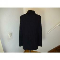 D4A Malene Birger poncho kabels kolletje met rits warm mt M