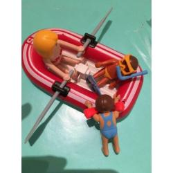 Playmobil Toeristen met Rubberboot - 5439