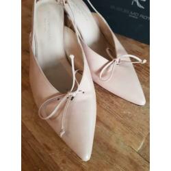 Guglielmo Rotta pump nude slingback 41