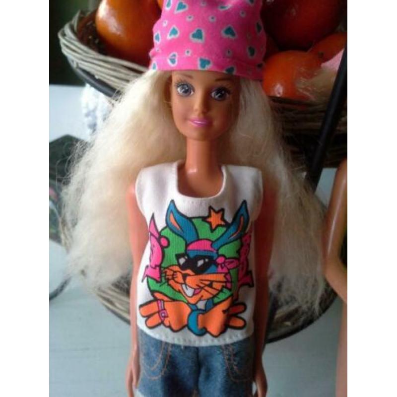 Twee Hasbro Sindy's uit de jaren 90