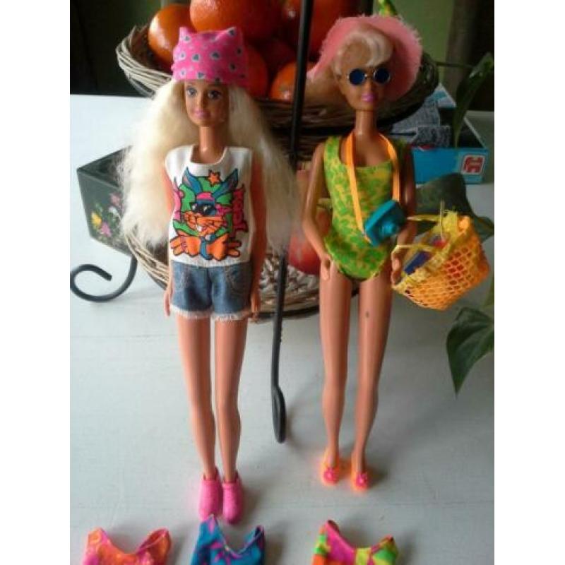 Twee Hasbro Sindy's uit de jaren 90