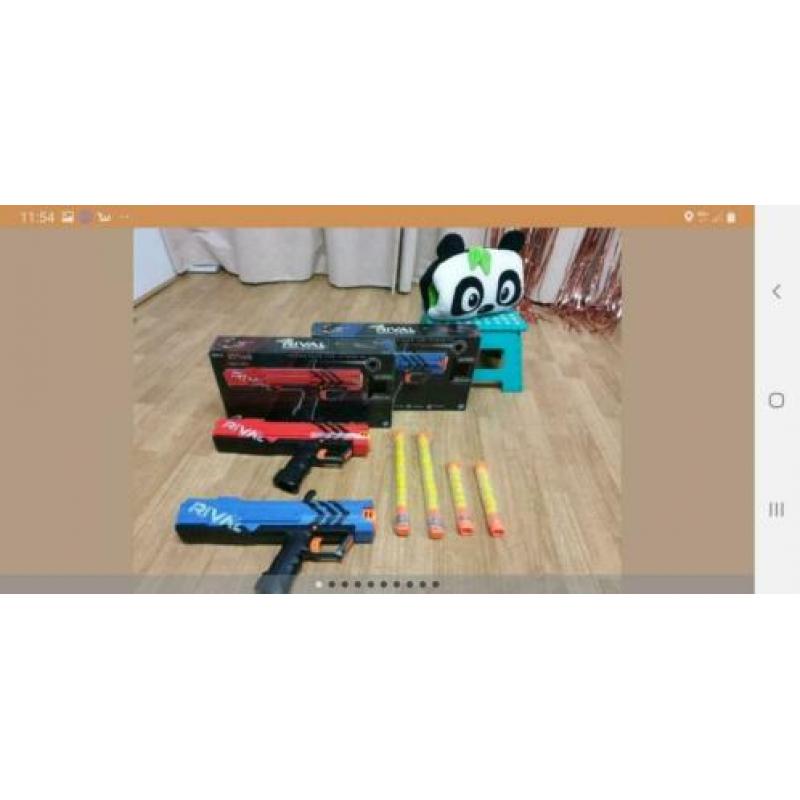 Nerf Rival 2stuks nu 60.- ophalen of 35p.st incl extra mag