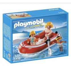 Playmobil Toeristen met Rubberboot - 5439