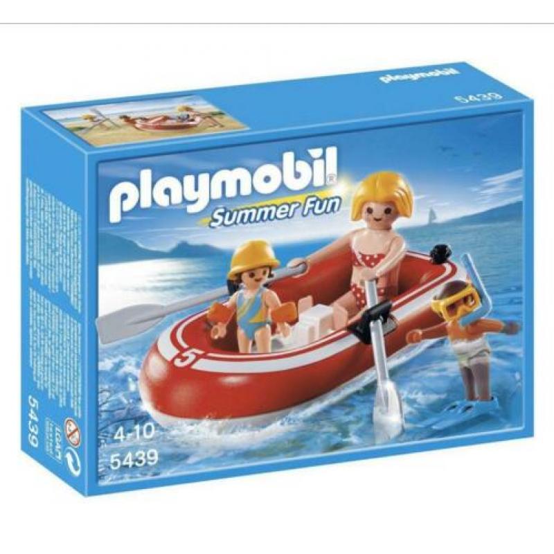 Playmobil Toeristen met Rubberboot - 5439