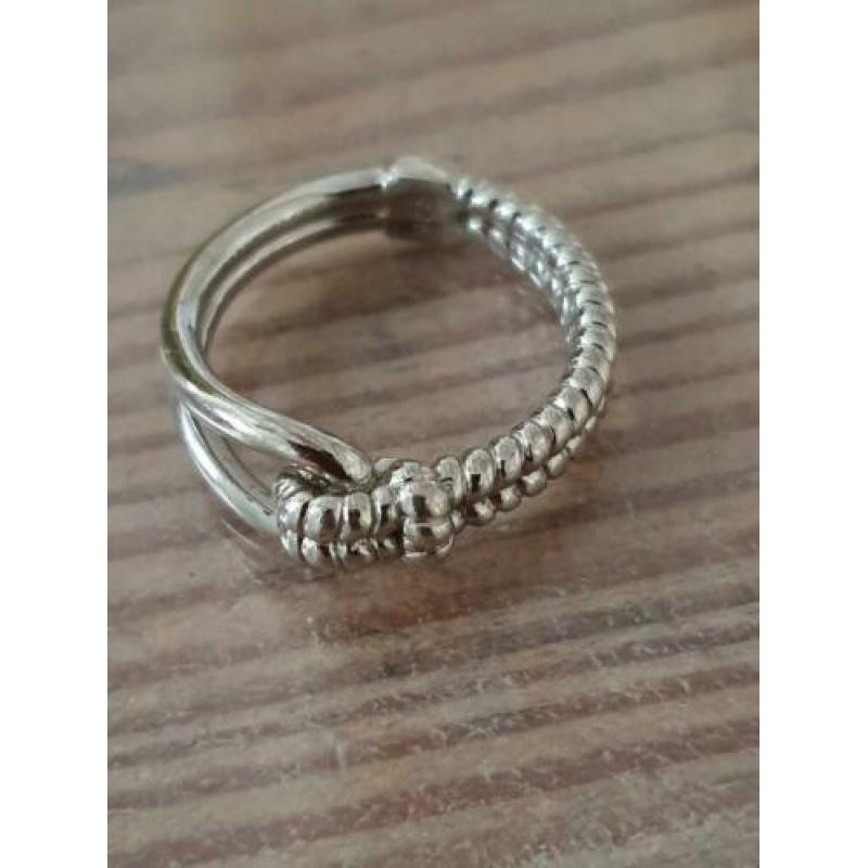 Zinzi Mart Visser ring en oorbellen set. Maat 16