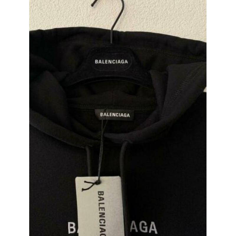 Balenciaga Paris 40 Rue De Sevres Hoodie Trui off white nike