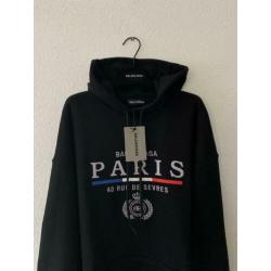 Balenciaga Paris 40 Rue De Sevres Hoodie Trui off white nike