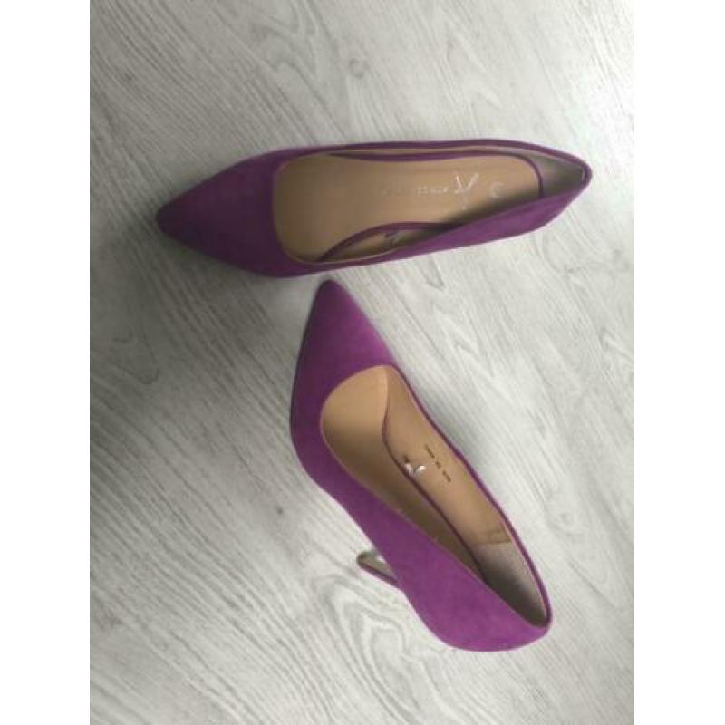 Leuke paarse pumps zgan maat 39