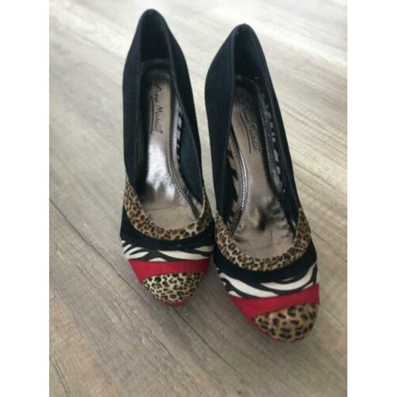 Pumps met luipaard prints maat 37