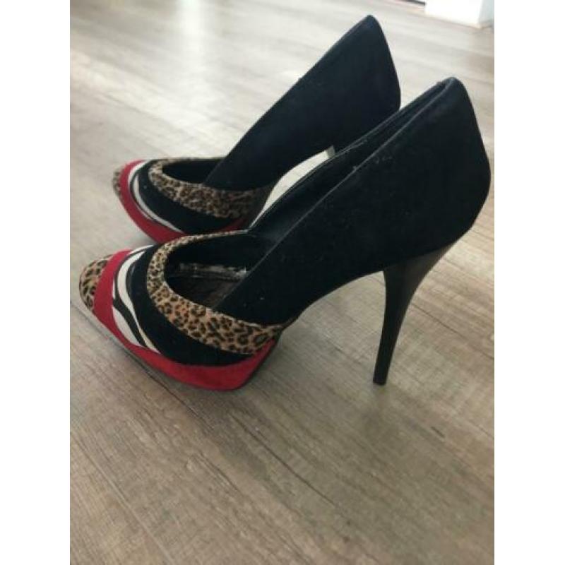 Pumps met luipaard prints maat 37