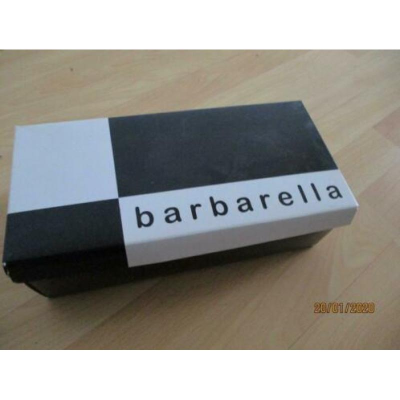 barbarella zwart suede damesschoen dames schoenen m.42(zgs)