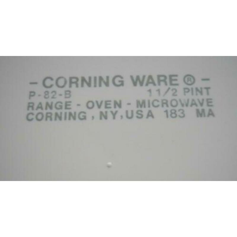 Corning Ware (Pyroflam) set (saus) steelpan en ovenschaaltje