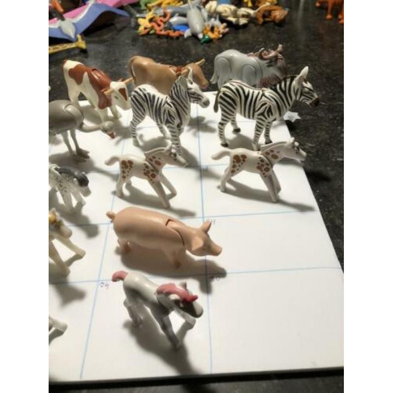 Playmobil Dieren #24 eenhoorn paard koeien