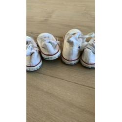 Converse all star wit maat 24 en 25