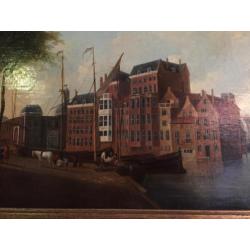 18de eeuws schilderij Rotterdam beurs