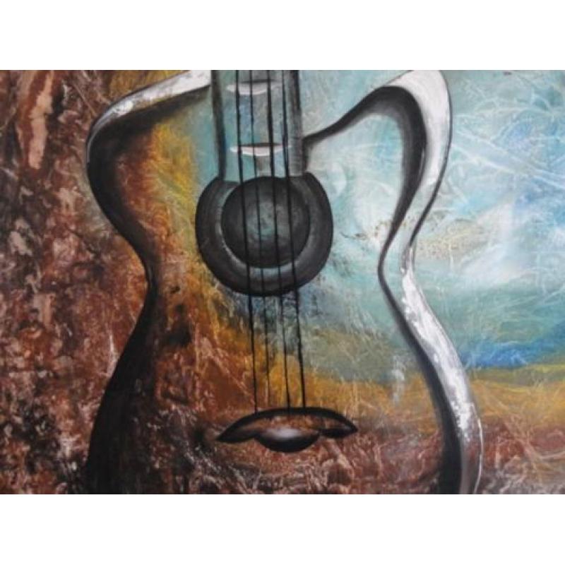 " Music " Oilschilderij van Maitreyii (Texas)