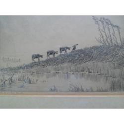 Toon de Jong.1879-1978.Als de winter komt