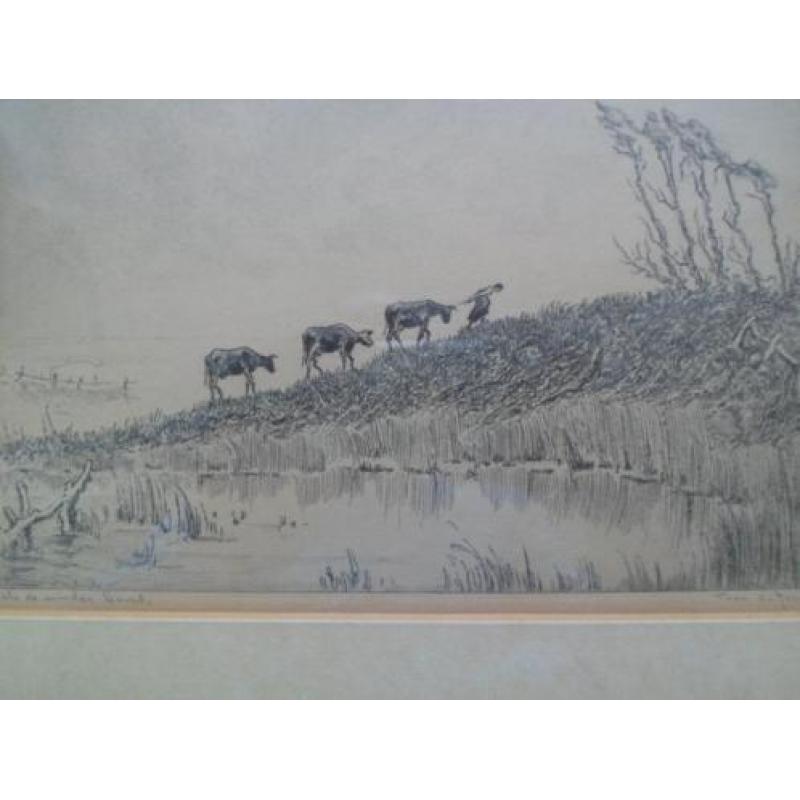 Toon de Jong.1879-1978.Als de winter komt