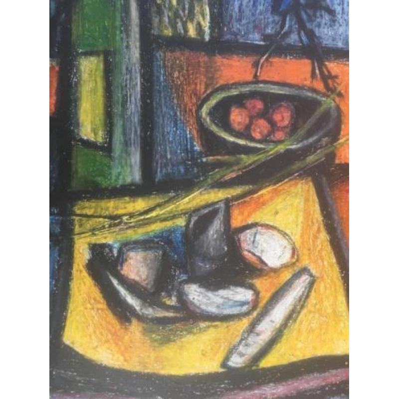 Pastel In de stijl van Bernard Buffet