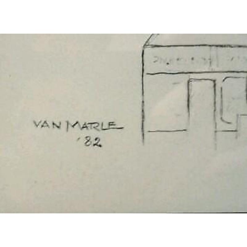 Tekening v. Marle 1982 zakenkring