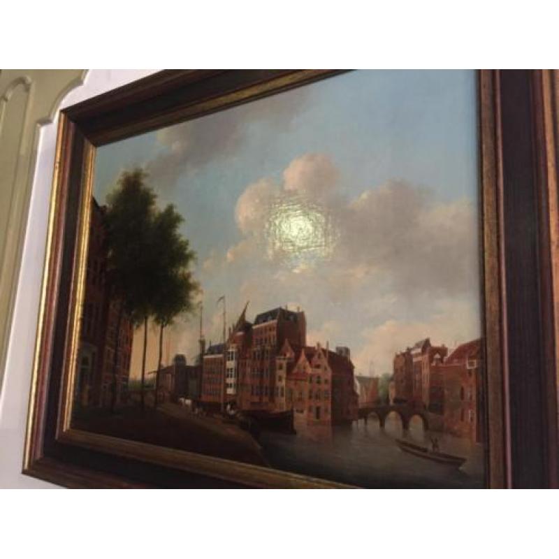 18de eeuws schilderij Rotterdam beurs