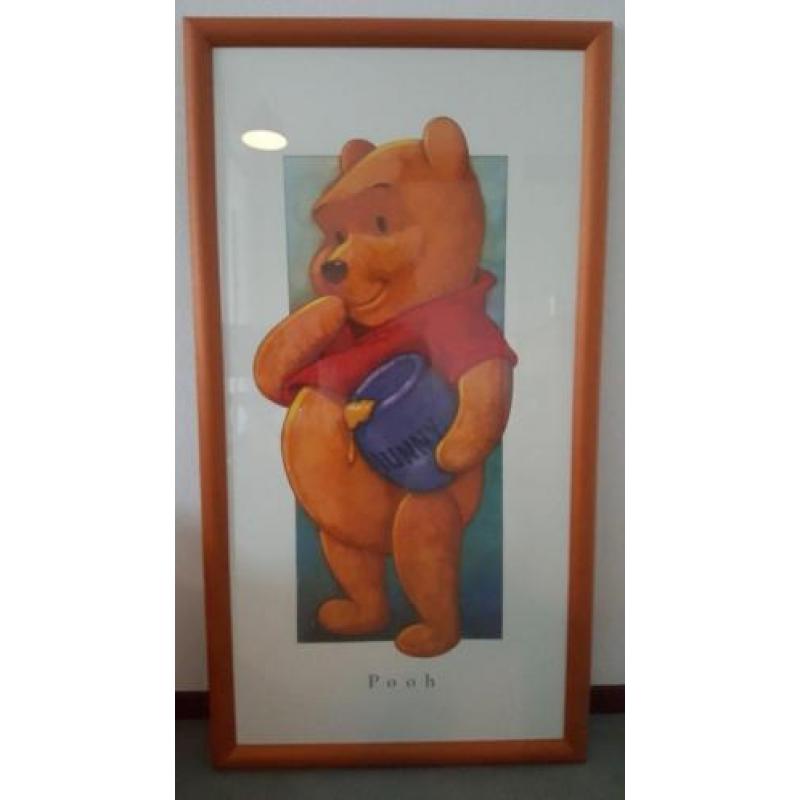 Winnie the Pooh ingelijst 96x51 cm