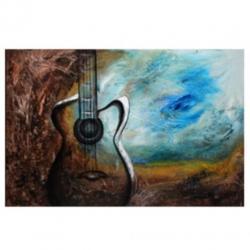 " Music " Oilschilderij van Maitreyii (Texas)