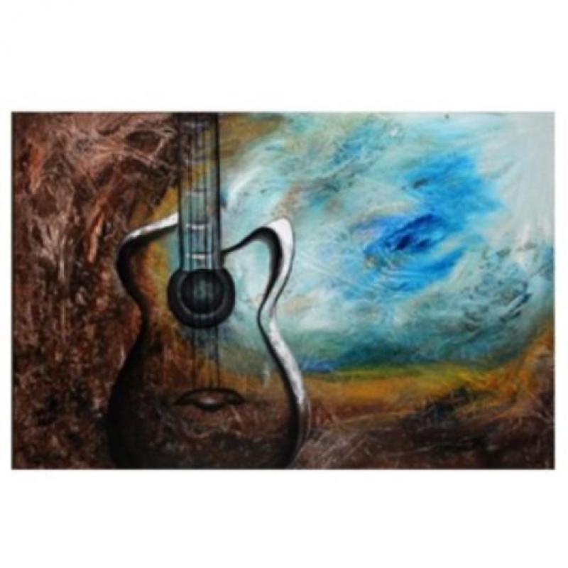 " Music " Oilschilderij van Maitreyii (Texas)