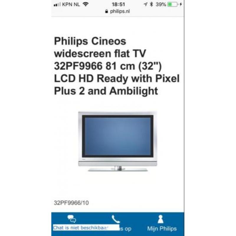 Philips ambilight lcd tv