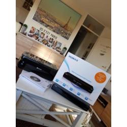 Humax tv box en Canon Pixma printer