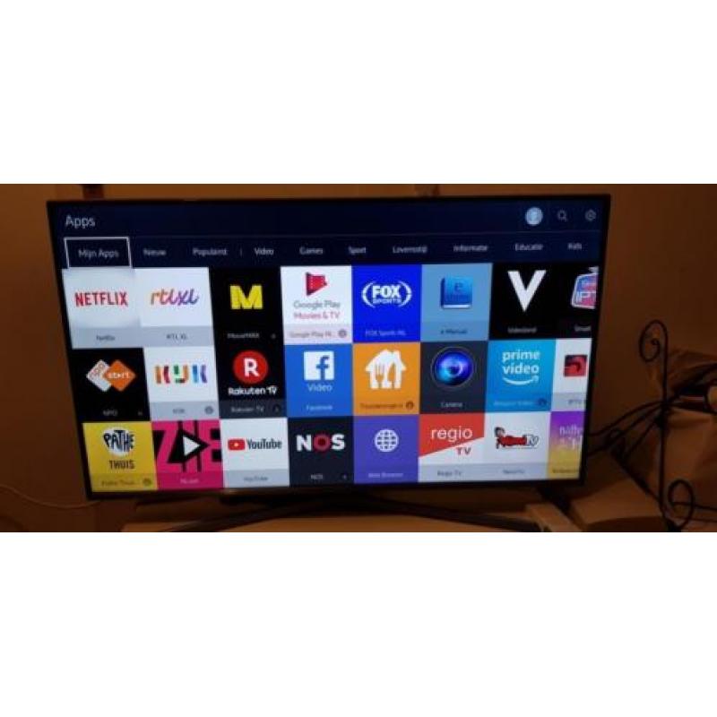 Samsung smart tv 43 inch met originele afstandsbediening