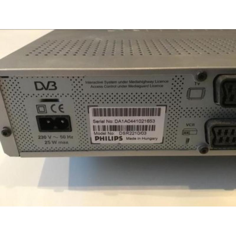 Satelliet ontvanger Philips DSR 2210