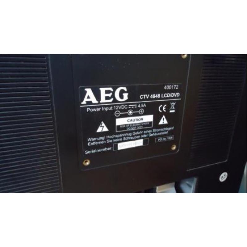 TV/DVD/CD Combinatie 19" AEG 230/12V