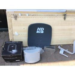 Sateliet schotel triple sat HD twin